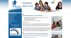 Desktop Screenshot of lyon-bleu.de
