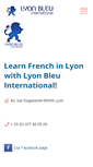 Mobile Screenshot of lyon-bleu.fr